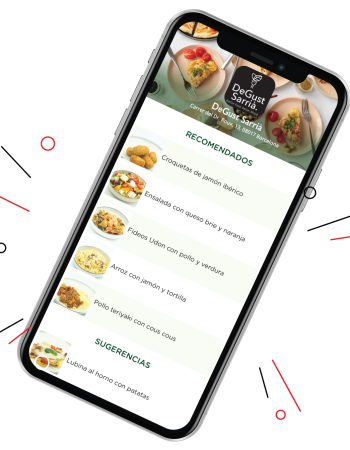 Degust sarrià app móvil